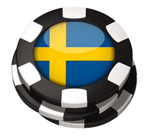 svensk flagga och marker